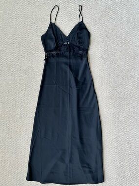 Abercrombie & Fitch Midi Slip Dress